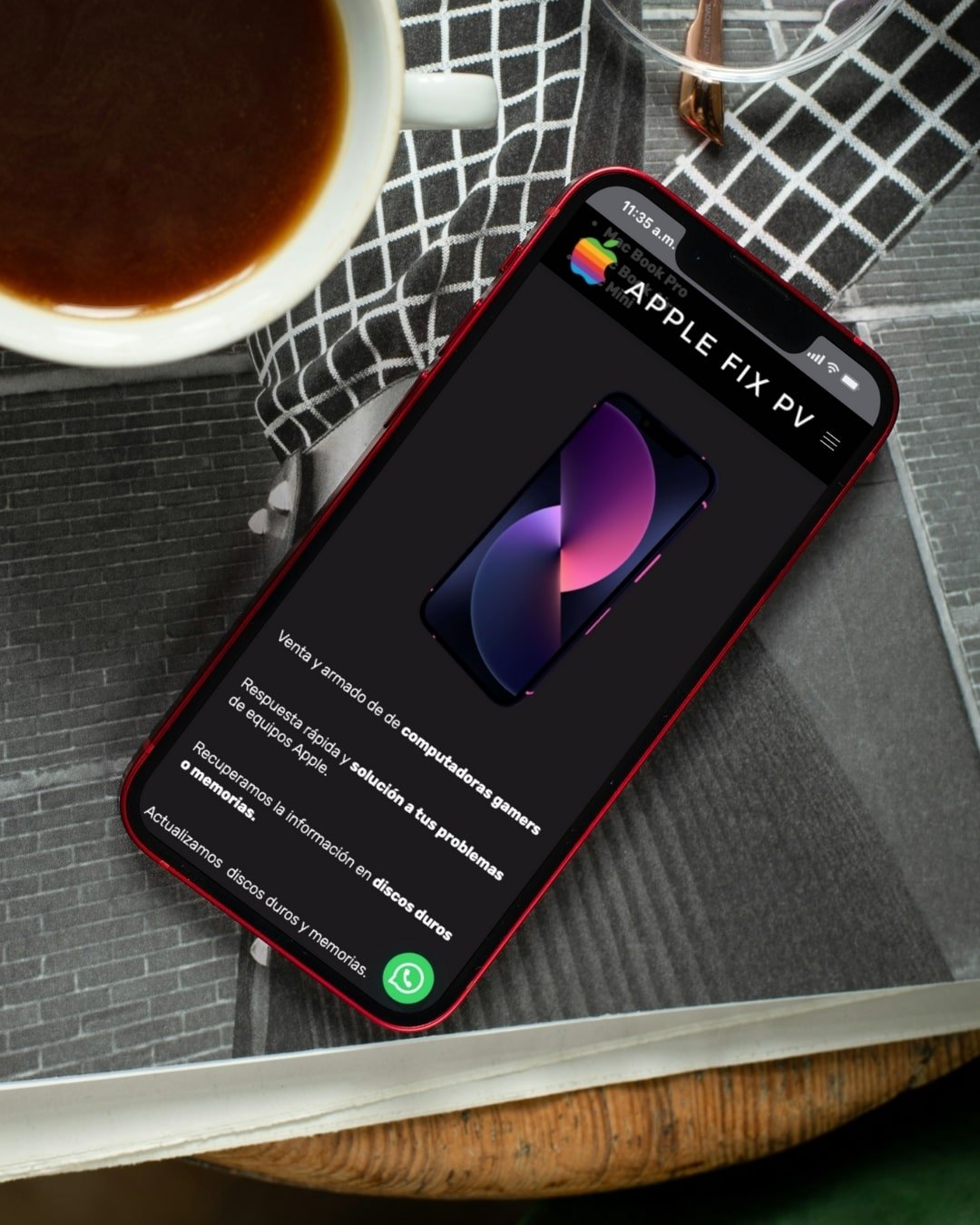 Apple Fix PV — captura 1