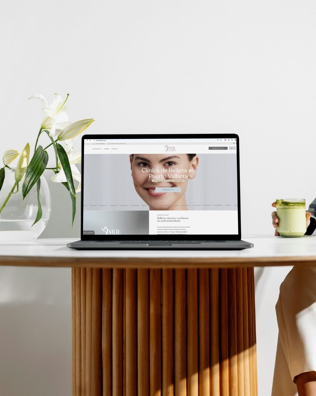 Arte cuerpo - Web Design Brewed Marketing
