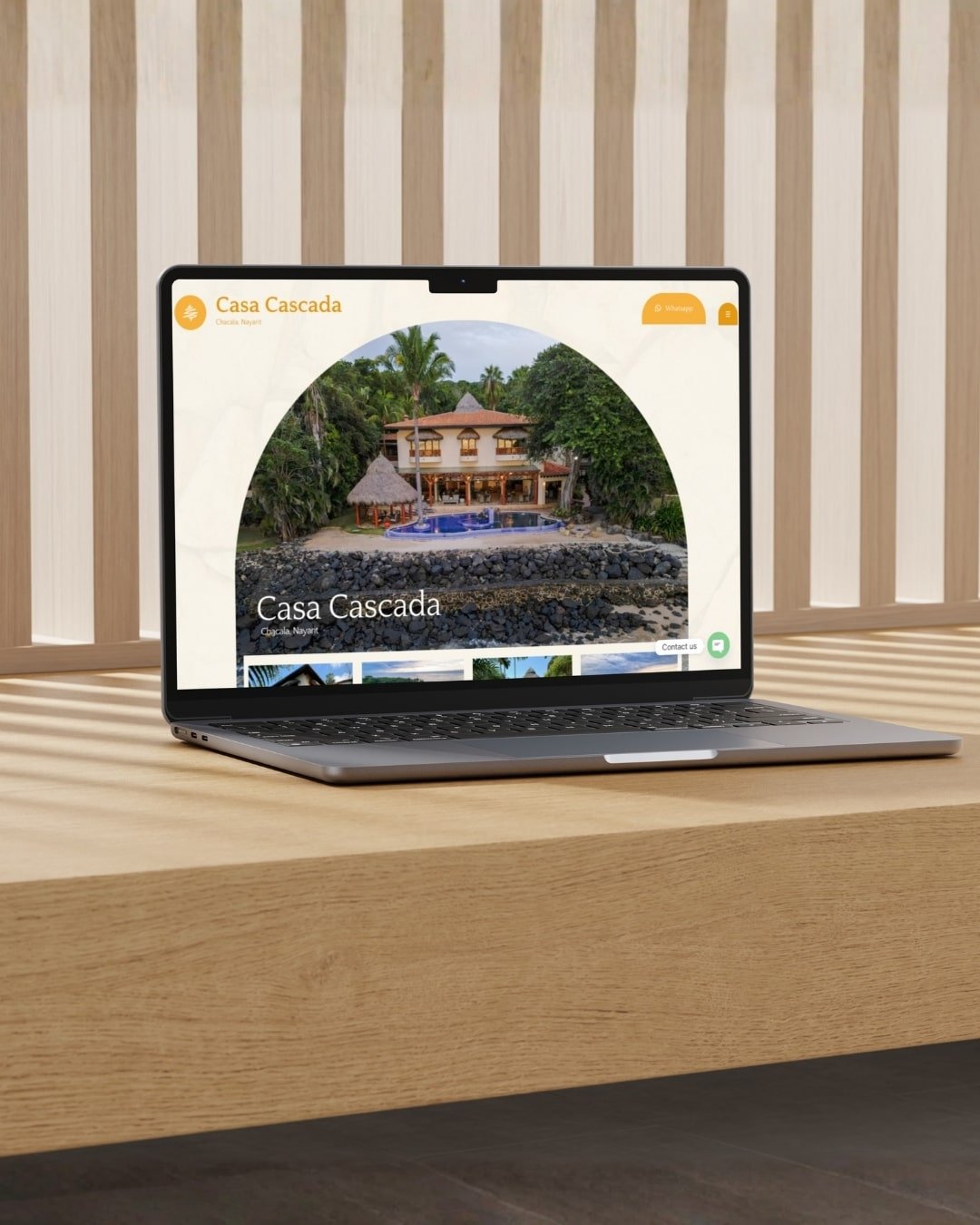 Casa Cascada Chacala — captura 1