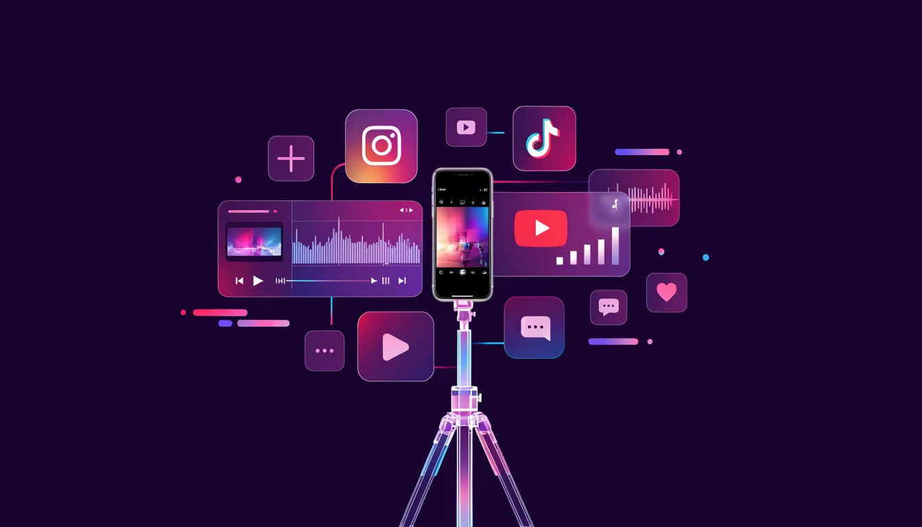 Cómo crear contenido de video para redes sociales: el sistema completo paso a paso