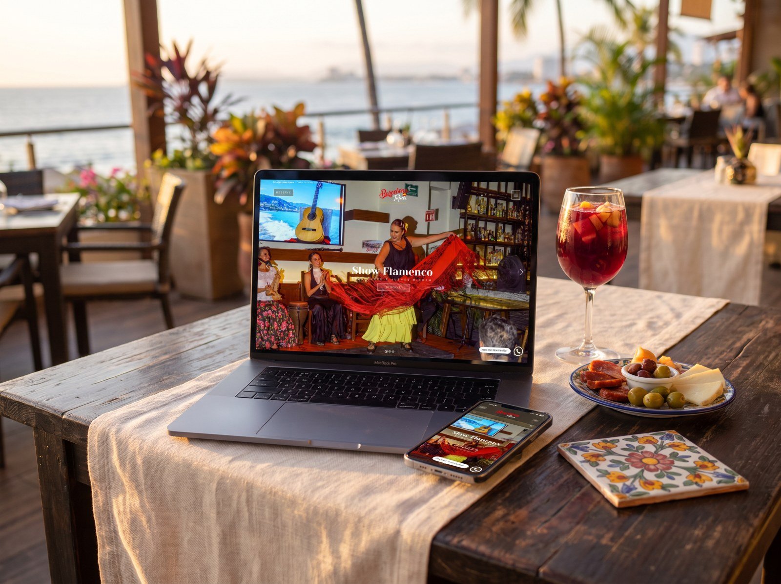 Barcelona Tapas - Web Design Brewed Marketing