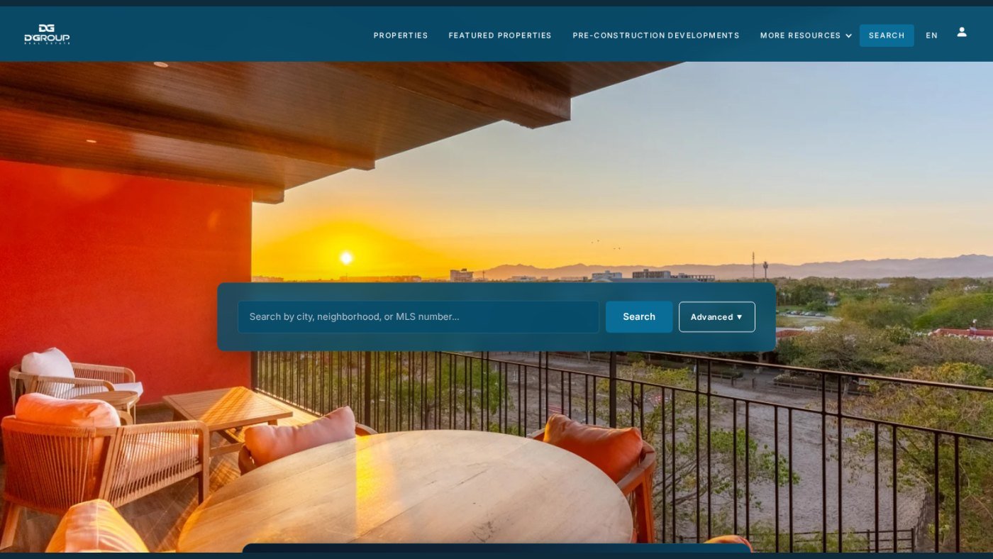 D'Group Real Estate — captura 1