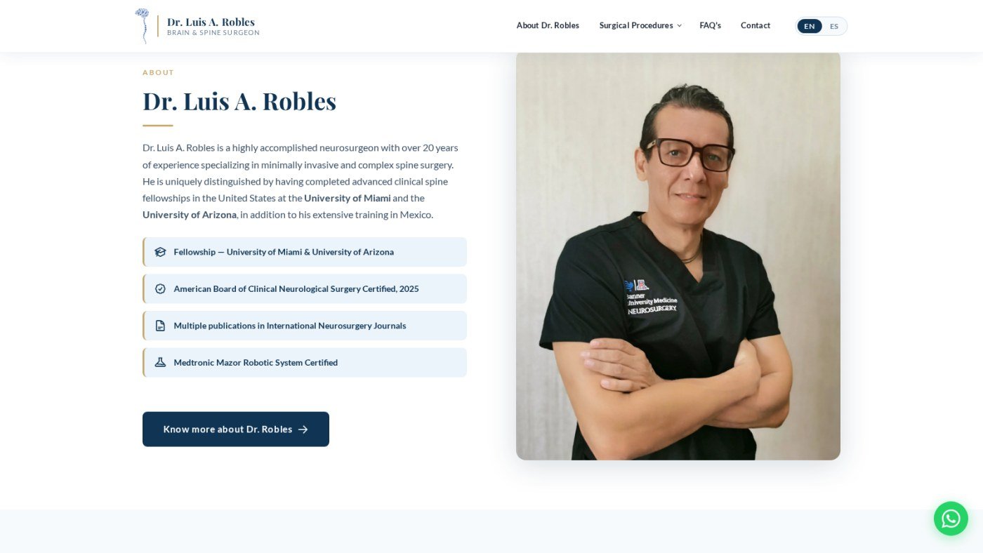 Dr. Luis A. Robles — captura 2