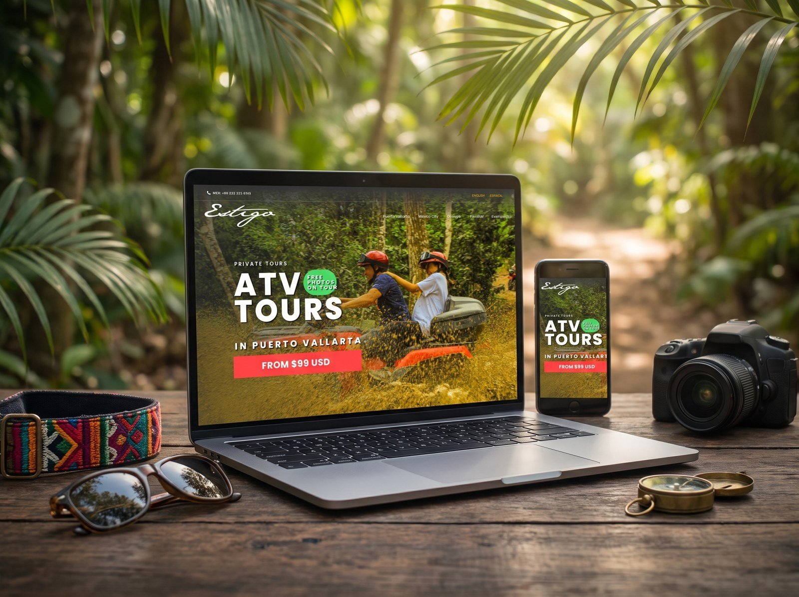 Estigo Tours - Web Design Brewed Marketing