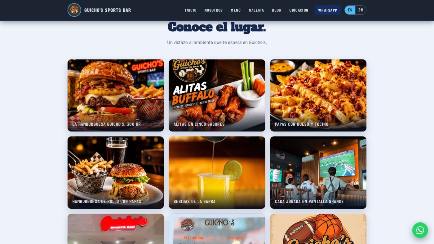 Guicho's Sports Bar — captura 5