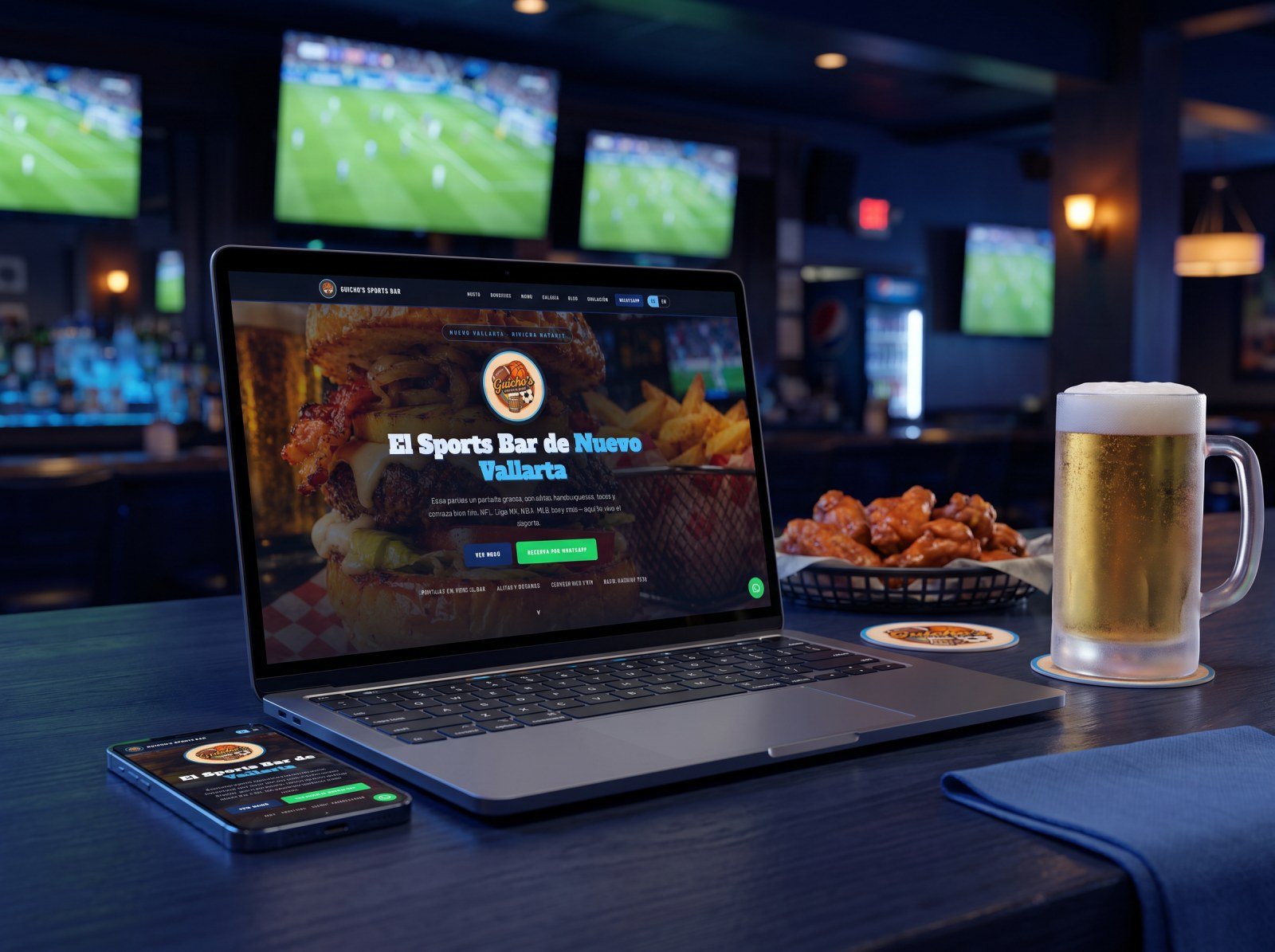 Guicho's Sports Bar — Sports Bar y Restaurante