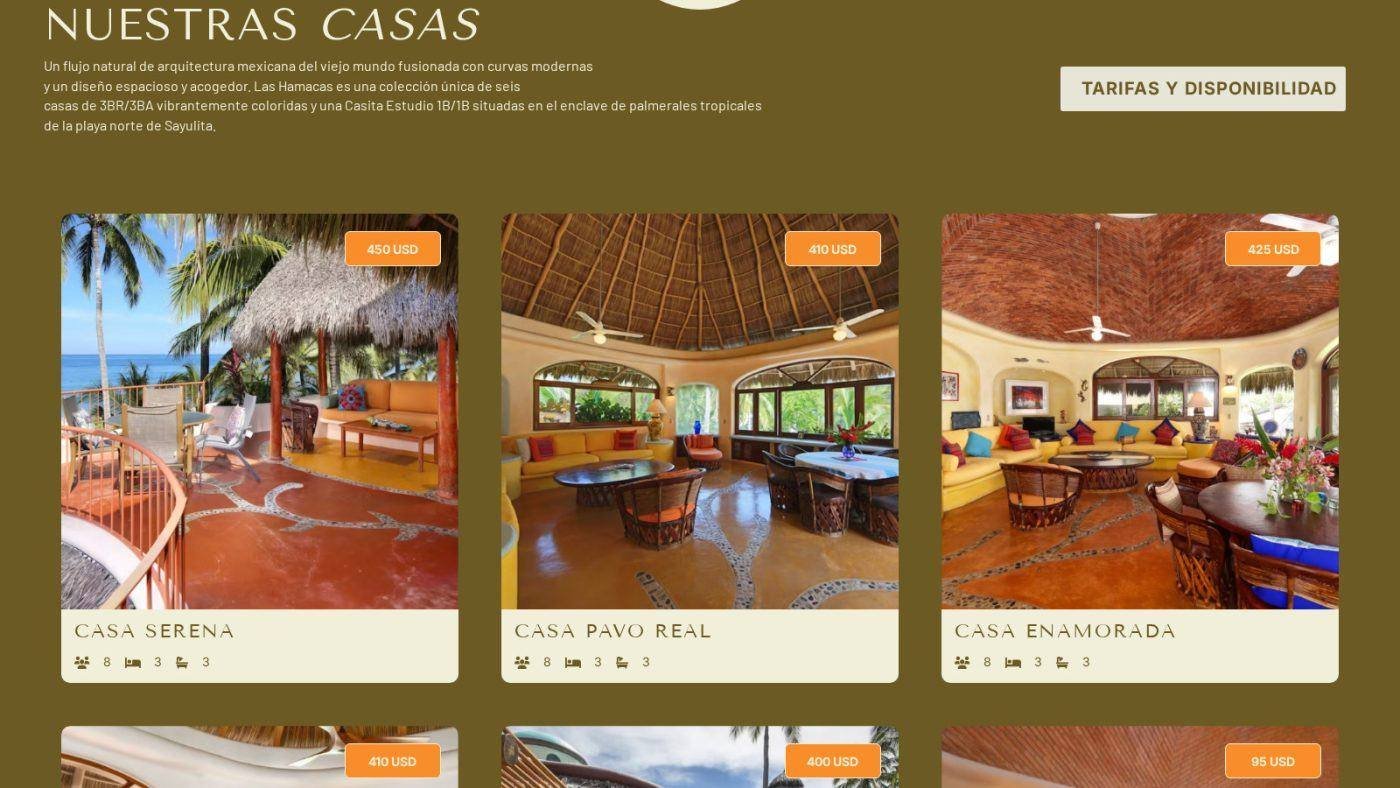 Las Hamacas Sayulita — captura 2