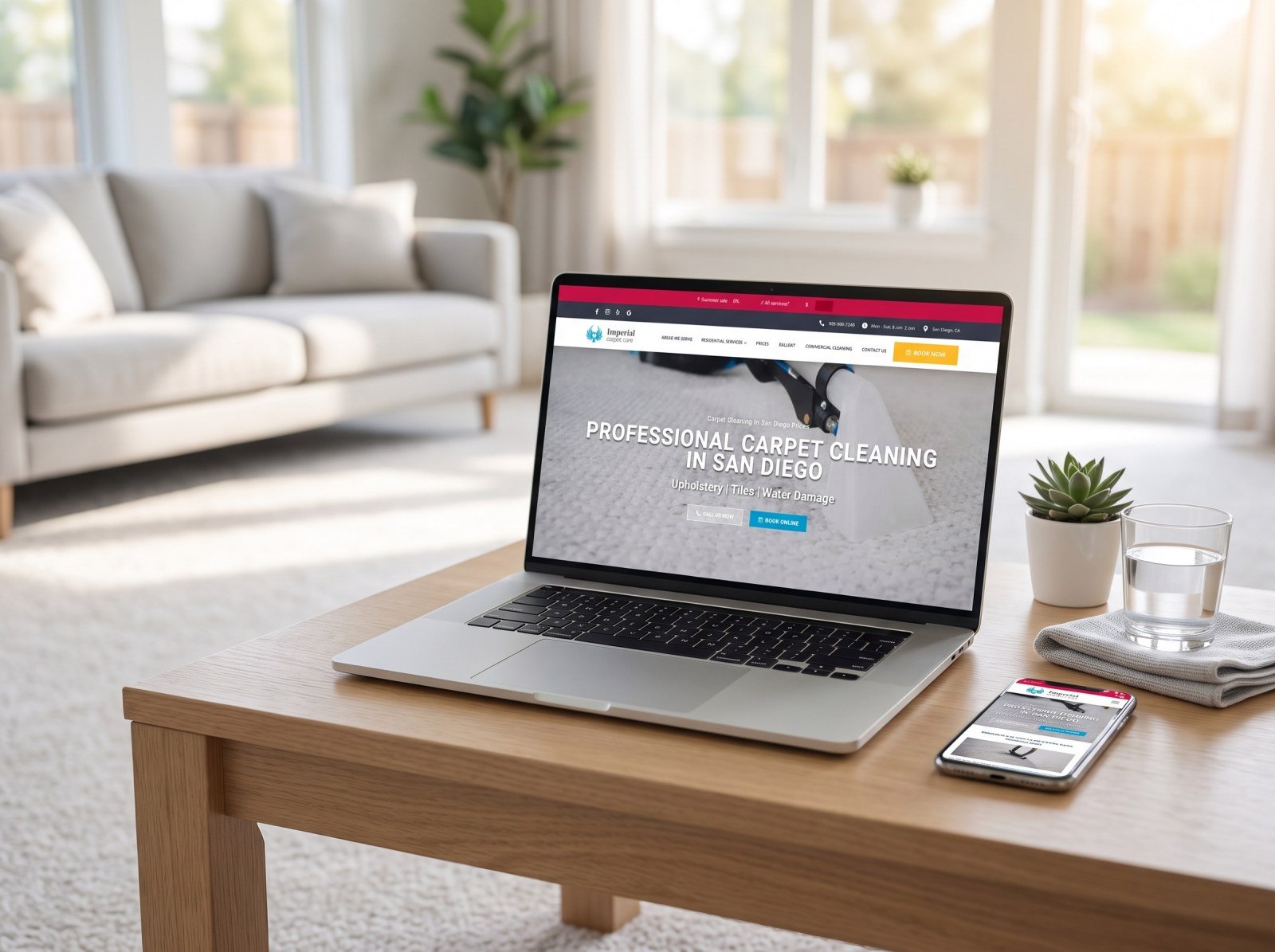 Imperial Carpet Care — Limpieza Profesional