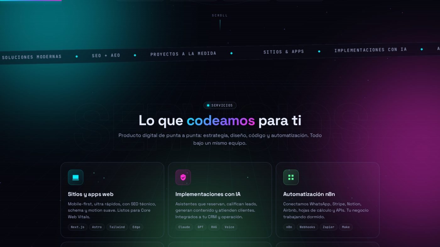 iWeb — screenshot 1