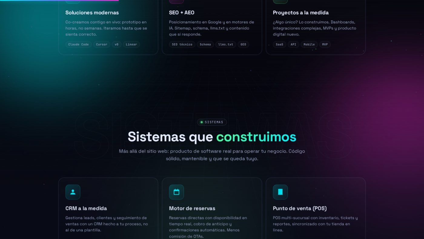 iWeb — screenshot 2