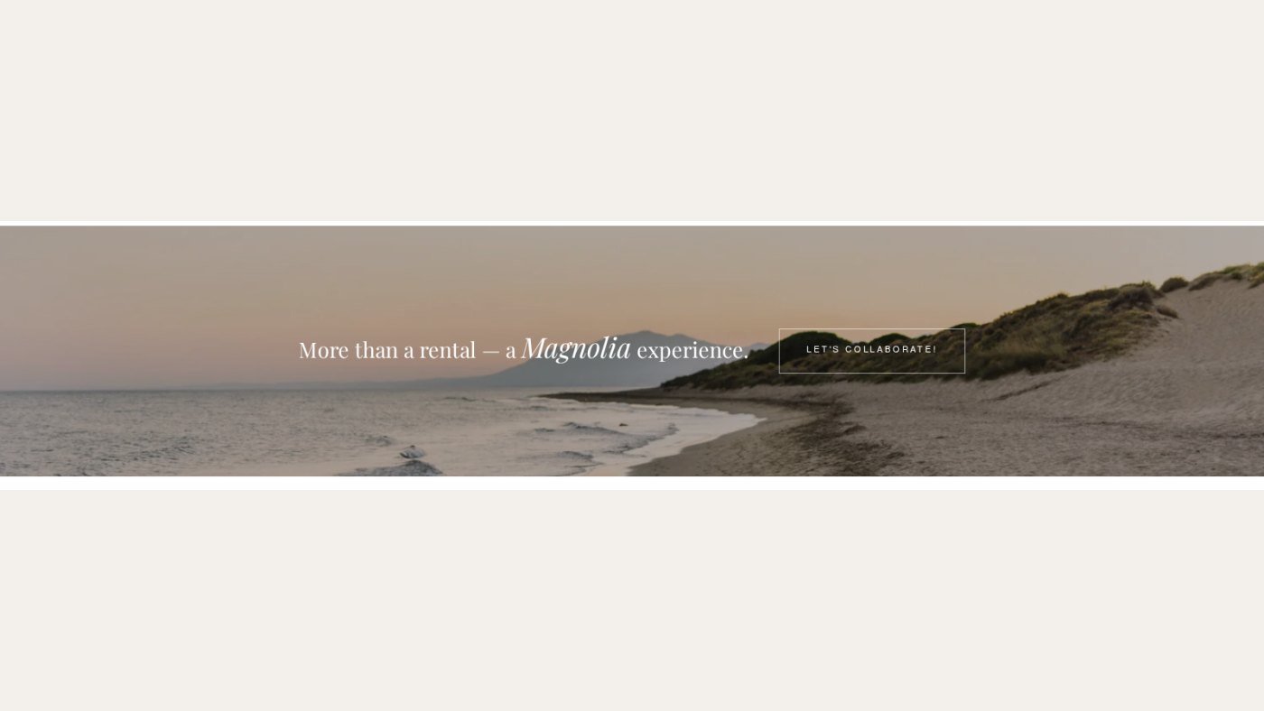 Magnolia Rentals — captura 4
