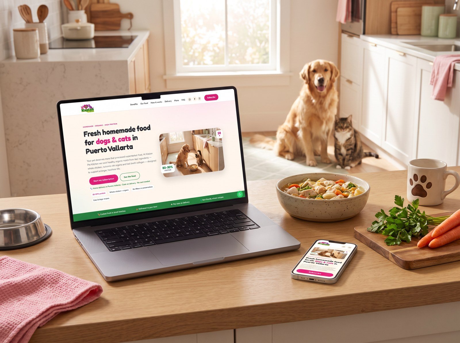 Kaplan Pet Kitchen — Homemade Pet Food