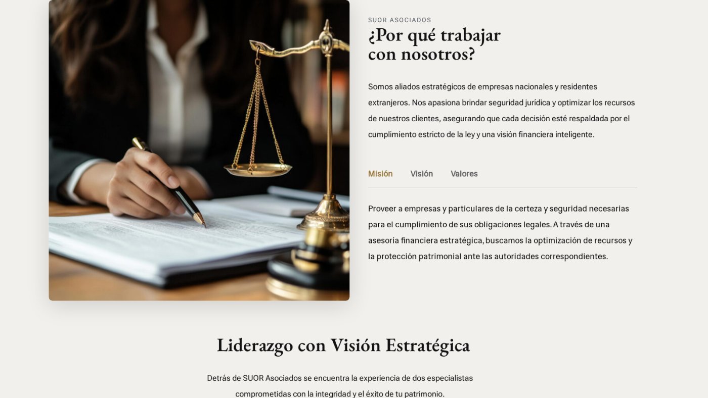 SUOR Asociados — screenshot 5