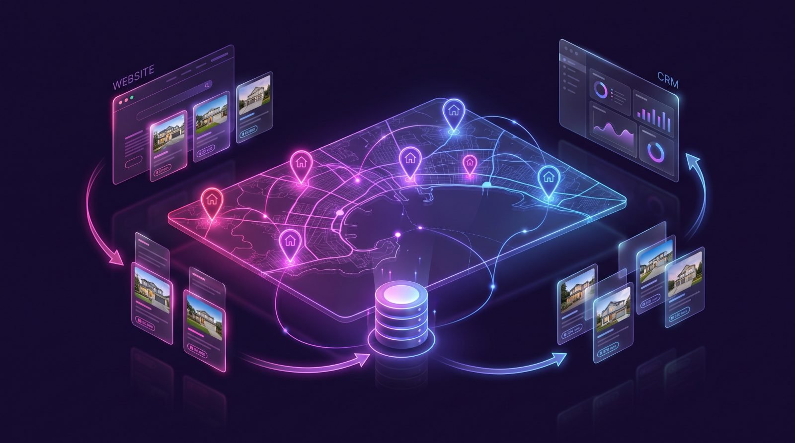 Sistema Inmobiliario conectado con Flexmls
